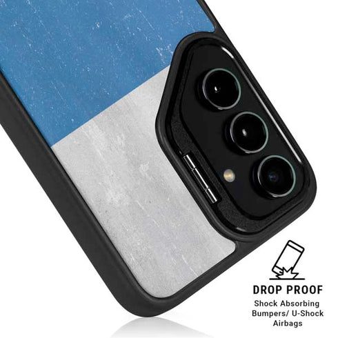 Russian Flag Distressed Galaxy S24 FE Kickstand Case